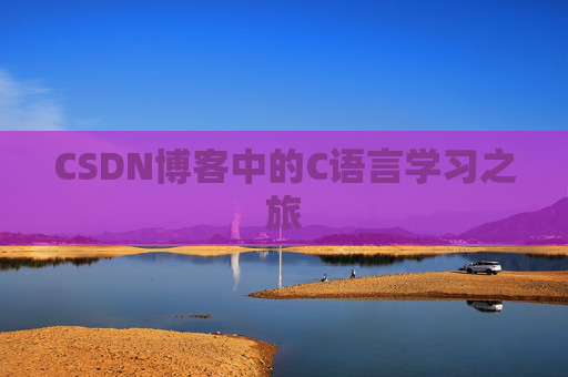 CSDN博客中的C语言学习之旅